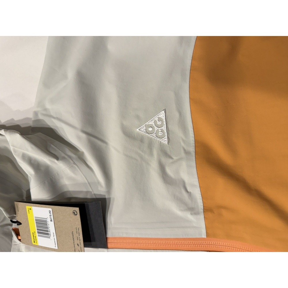 Nike Wmns ACG Morpho Storm-Fit ADV Rain Jacket White HJ0246-110 Womens Small NWT - Picture 9 of 10